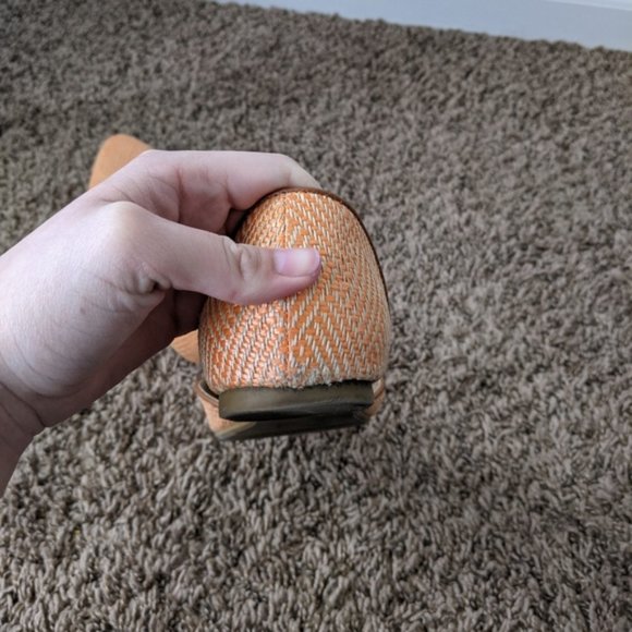 Restricted Orange Flats - Picture 3 of 6